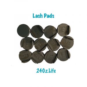 Lash pads for Datsun 240z 260z 280z  ( .175" )