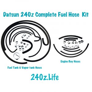 Datsun 240z Fuel  Hose Complete Kit